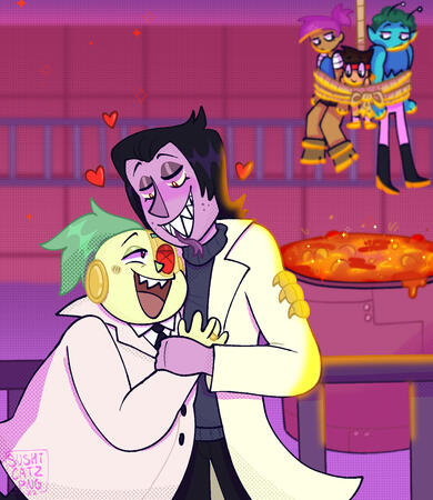 Lord Boxman and Professor Venomous (fanart) Lord Boxman and Professor Venomous (fanart)